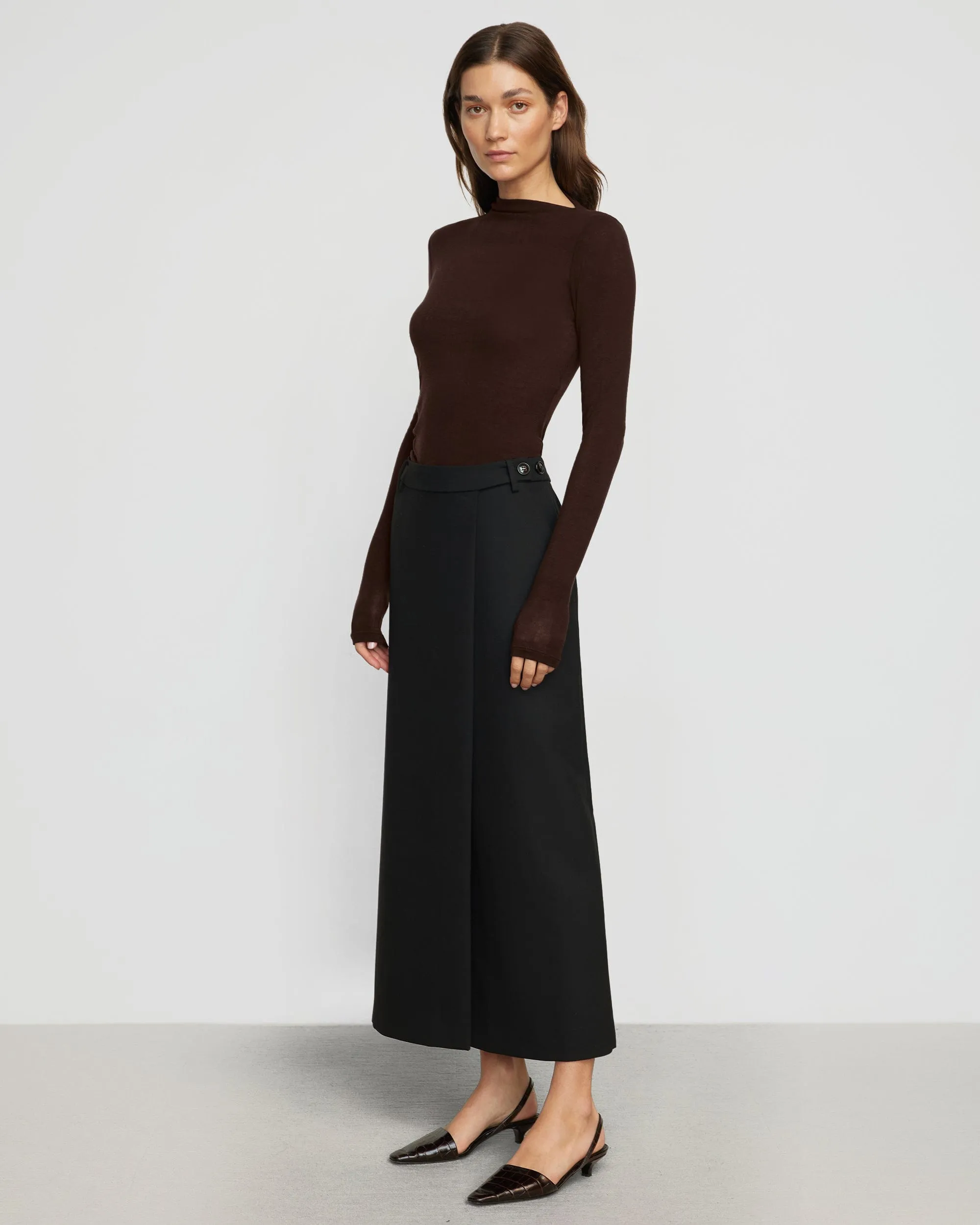 Spencer Wrap Maxi Skirt