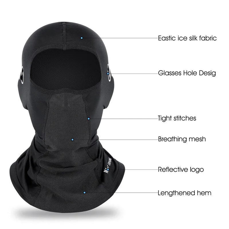 Summer Cycling Caps Anti-UV Sport Headgear MTB Bike Motorcycle Helmet Liner Fishing Training Balaclava Bicycle Hat