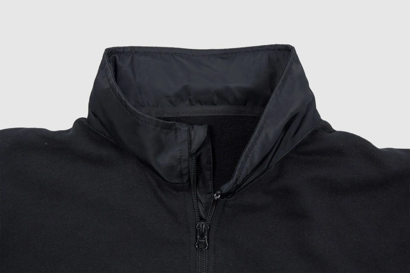 Technical Mock Neck Pullover