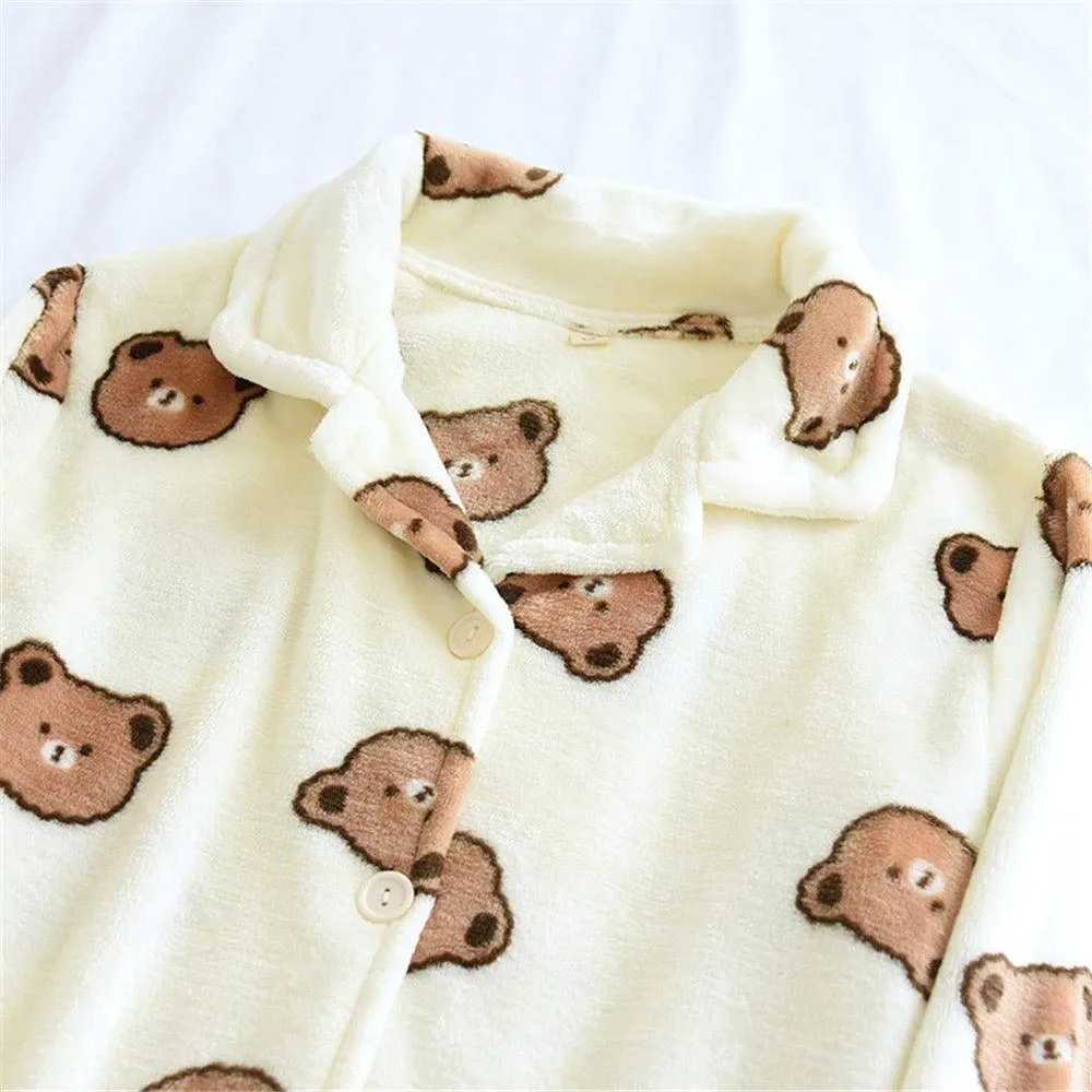 Teddy Fleece Nightsuits