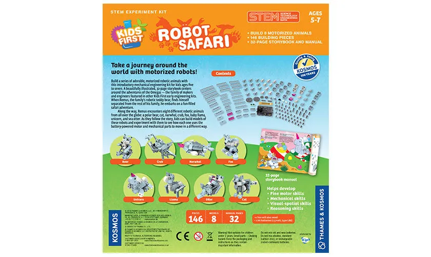 Thames and Kosmos Kids First Robot Safari