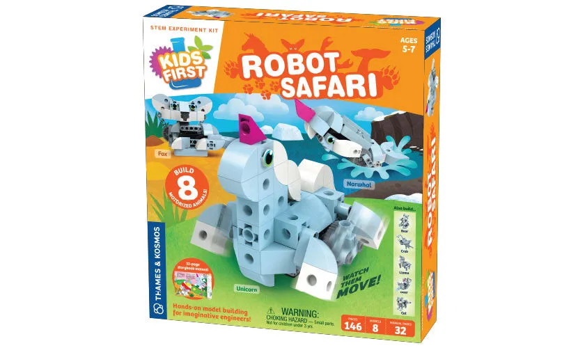 Thames and Kosmos Kids First Robot Safari