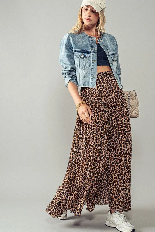 The Leopard Maxi Skirt