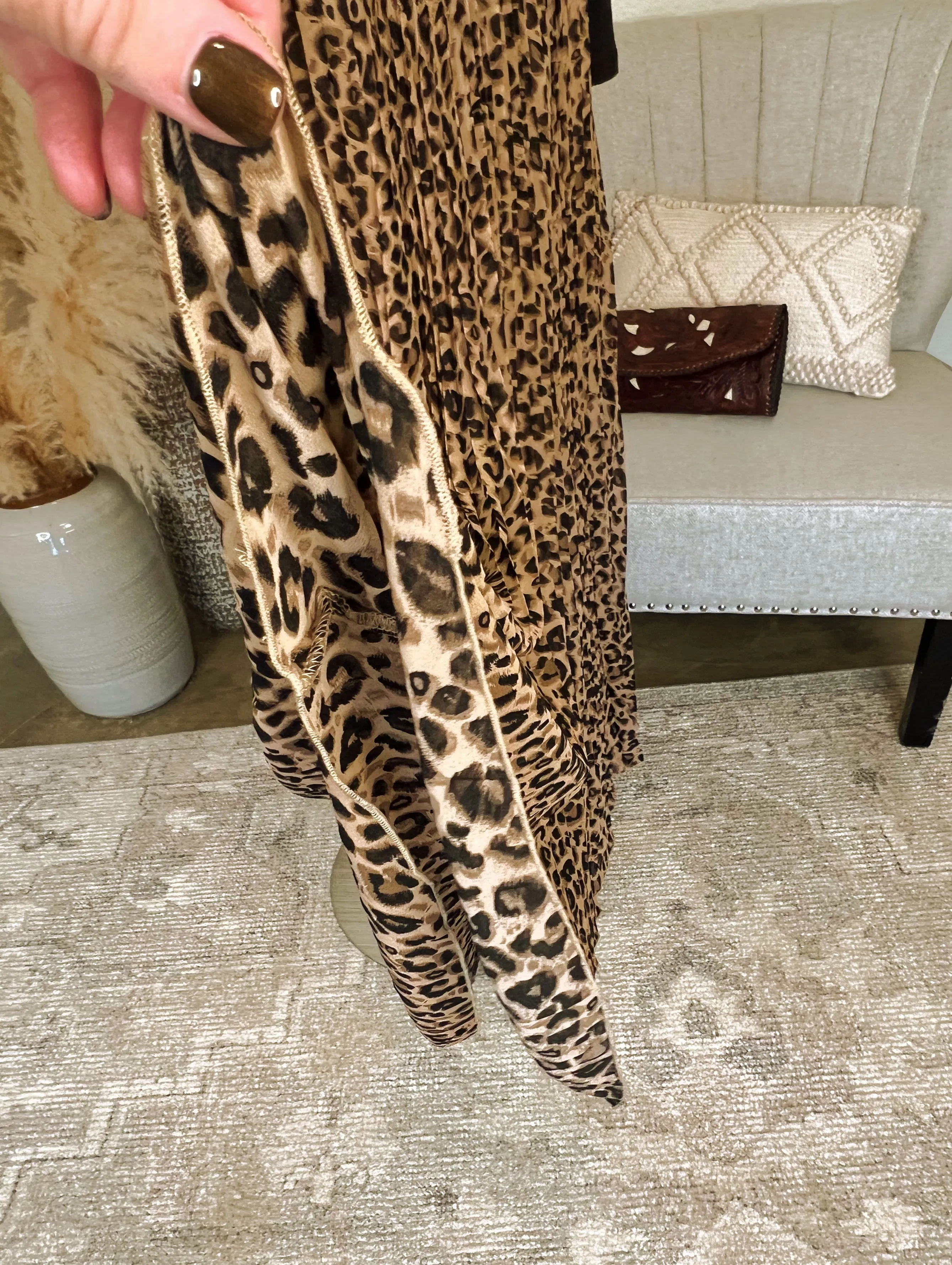 The Leopard Maxi Skirt