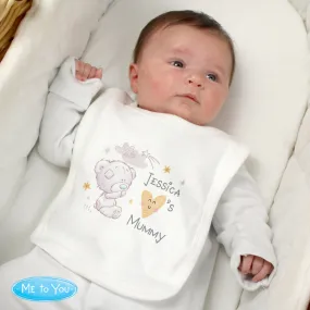 Tiny Tatty Teddy I heart Baby Bib | 0 -3 Months