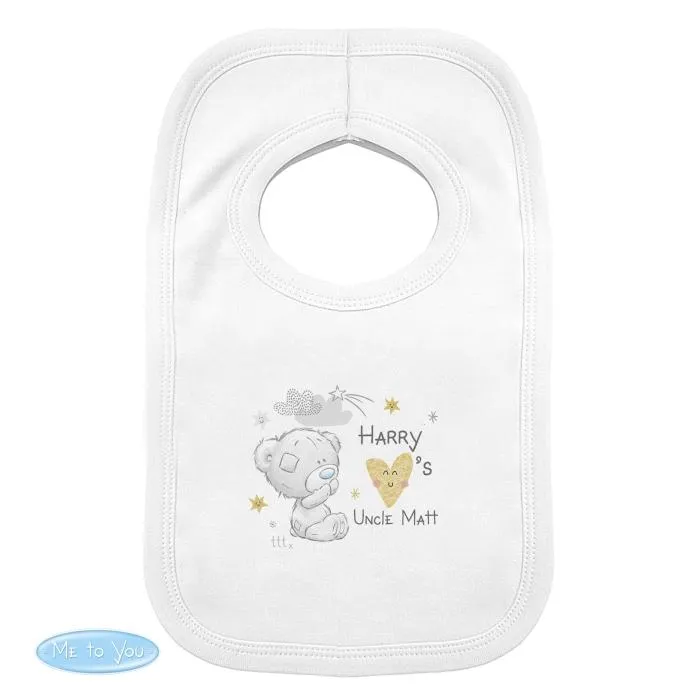 Tiny Tatty Teddy I heart Baby Bib | 0 -3 Months