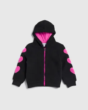 Toddler Girl Big Hearts Jacket