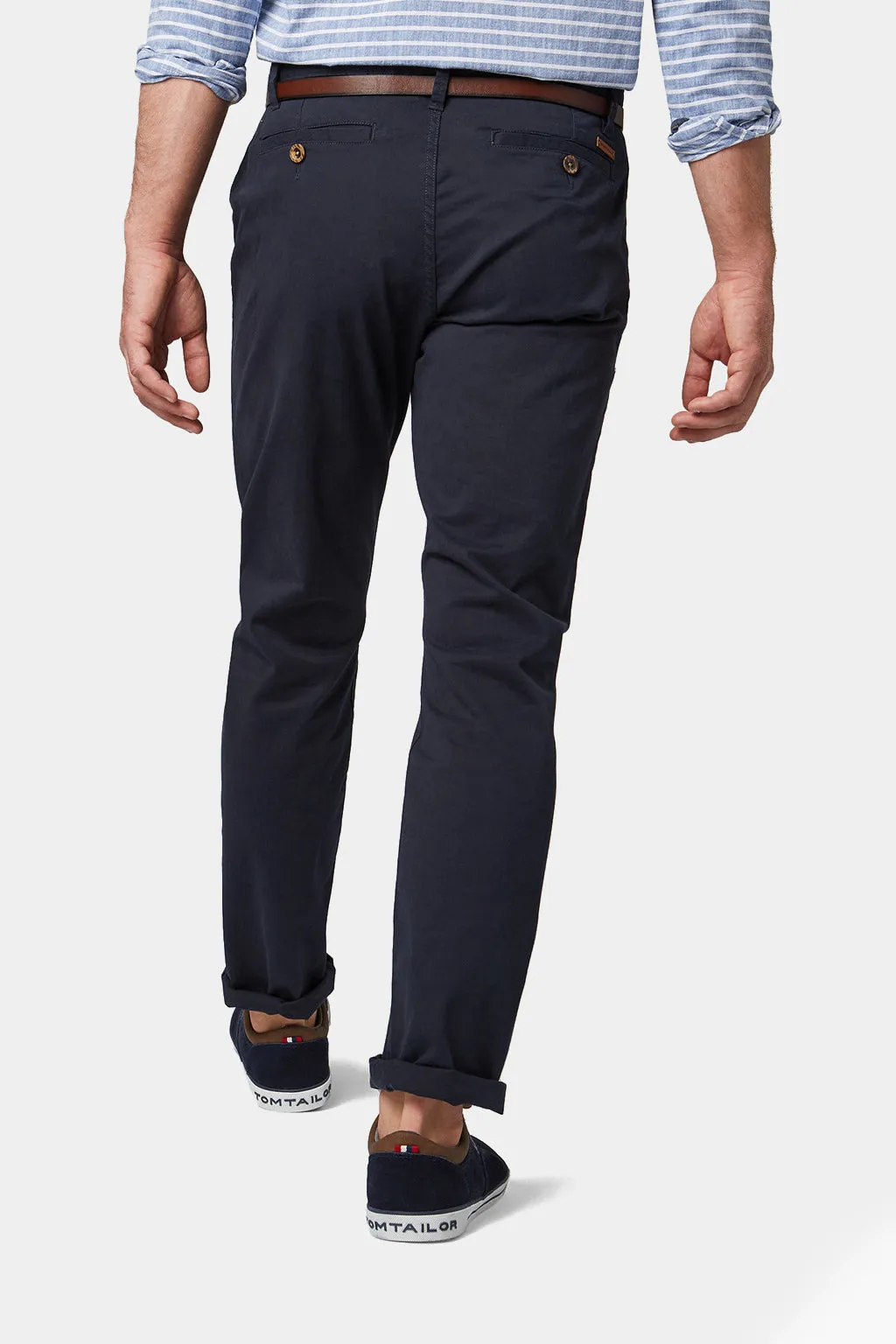 Tom Tailor - Men's Travis Regular Chinos With Belt