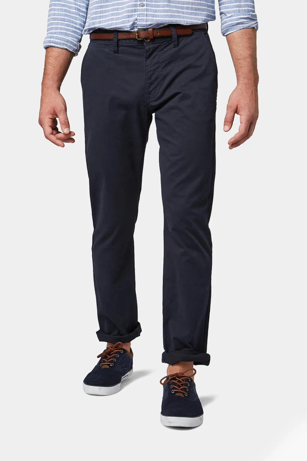 Tom Tailor - Men's Travis Regular Chinos With Belt