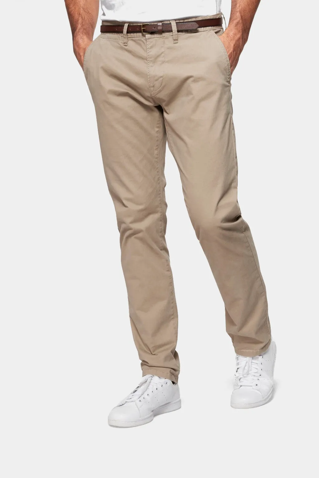 Tom Tailor - Men's Travis Regular Chinos With Belt