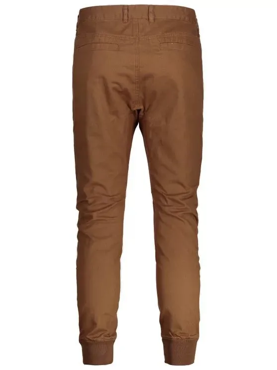 Trendy Men Casual Zip Fly Jogger Pants