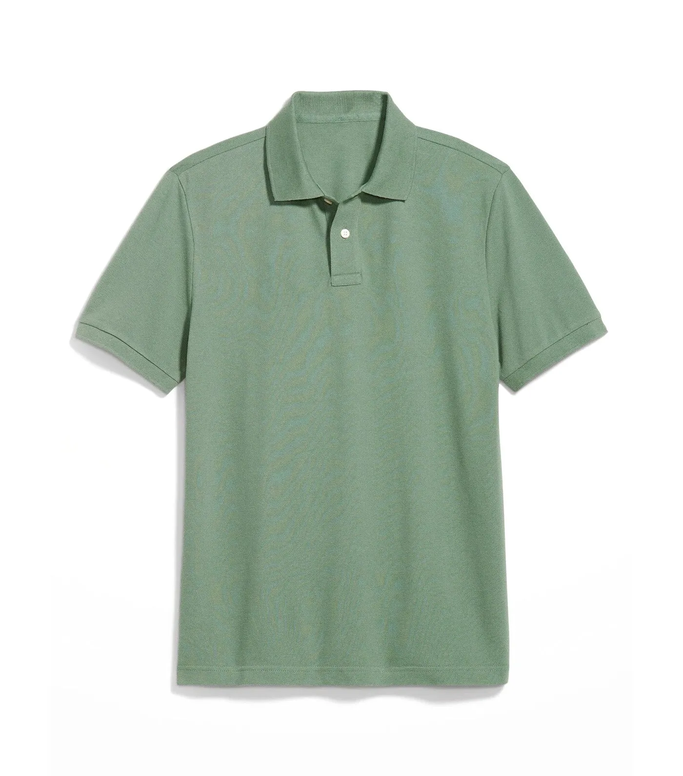 Uniform Pique Polo For Men Dried Herb