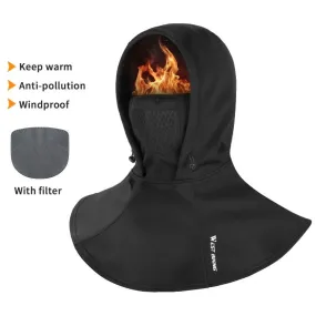 Winter Cycling Cap Hat Fleece Thermal Warm Men Hood Windproof Sport Scarf Balaclava Ski MTB Bike Motorcycle Headwear