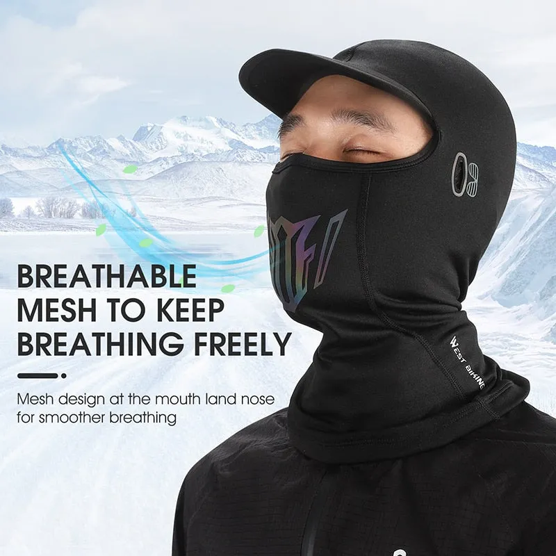 Winter Warm Cycling Cap Hat Men Women Bicycle Balaclava Windproof Running Sport Motorcycle Bike Ski Headwear