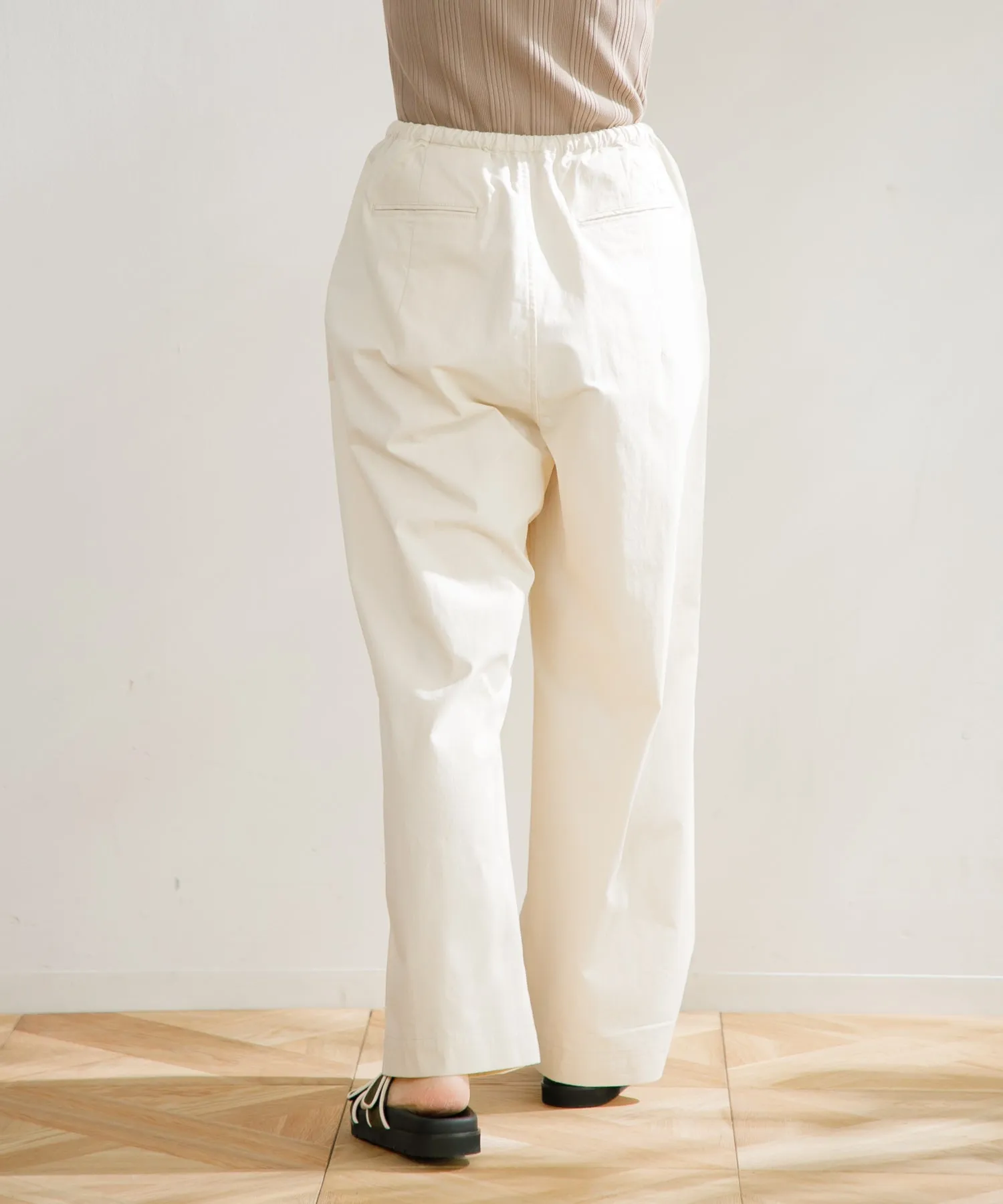 【WOMEN】ORCIVAL WIDE EASY PANTS