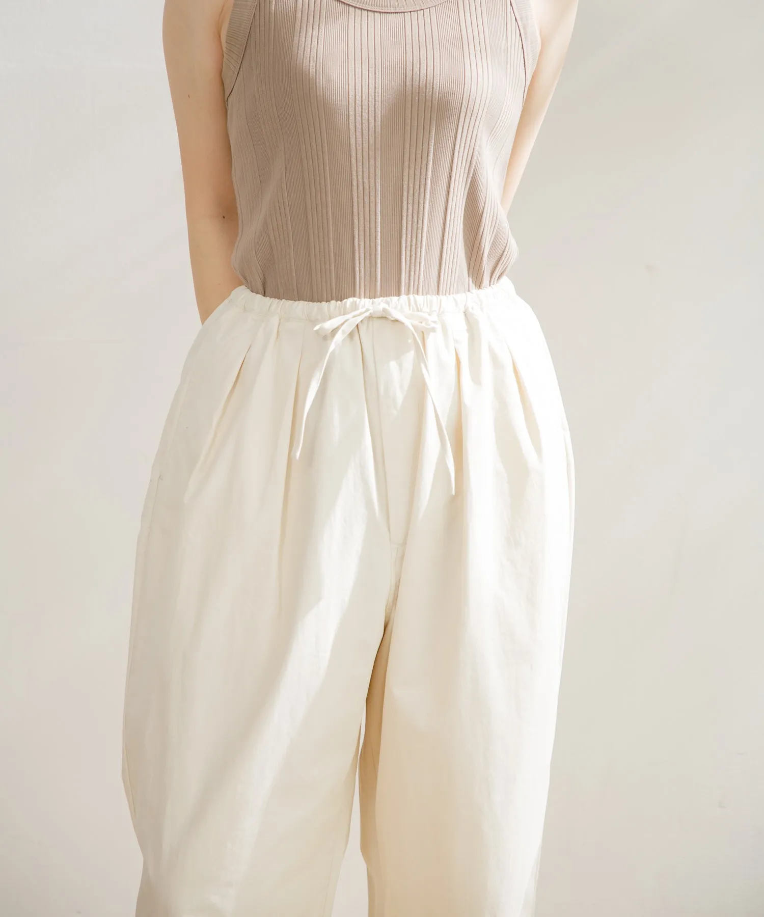 【WOMEN】ORCIVAL WIDE EASY PANTS