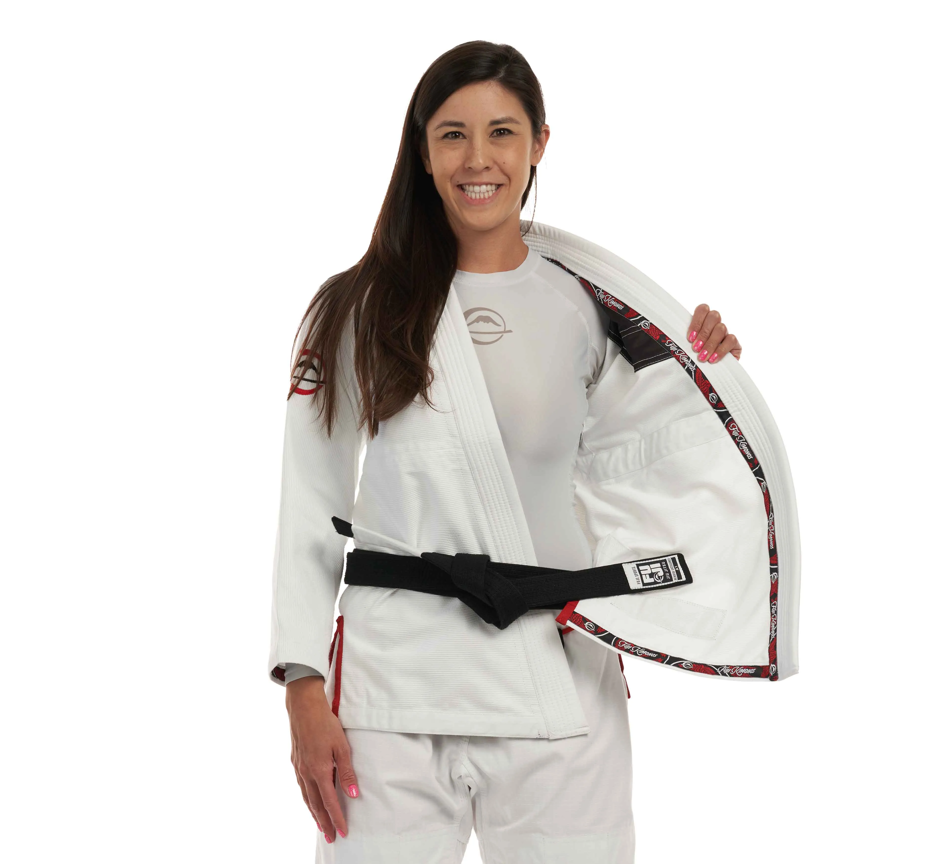 Womens Suparaito BJJ Gi Crane Edition White Red