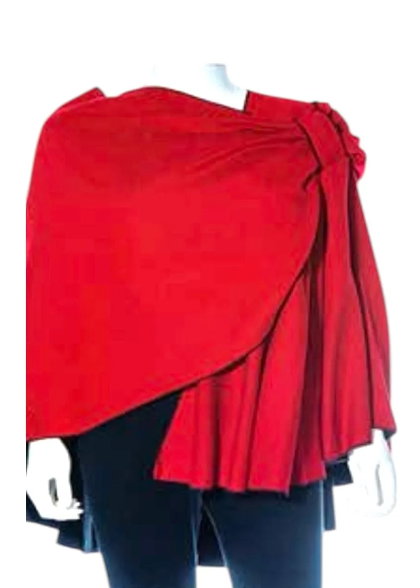 Woven Unique One Size Cashmere Capes