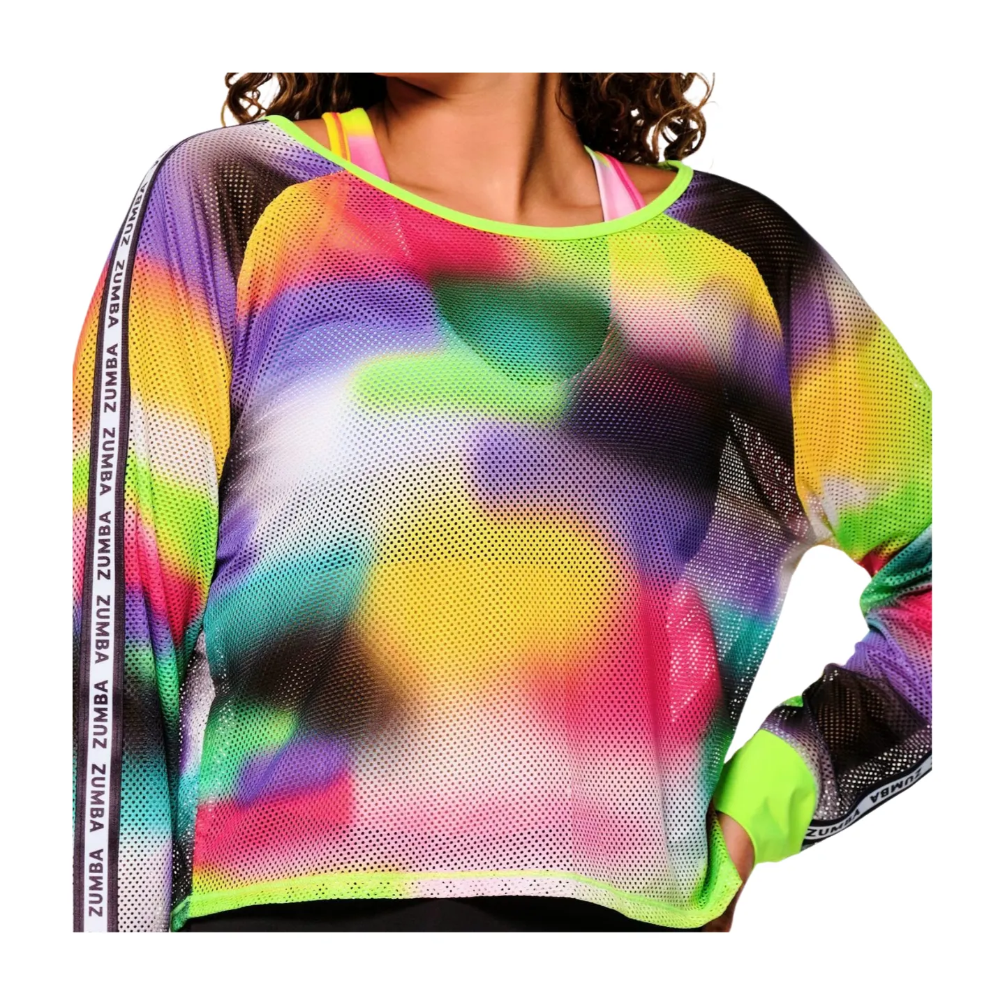 Zumba Tropidelic Mesh Pullover